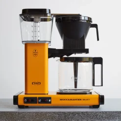 1386 MOCCAMASTER BY CALITA Cafetières-Cafetière filtre Moccamaster - KBG Select Jaune