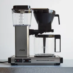 1386 MOCCAMASTER BY CALITA Cafetières-Cafetière filtre Moccamaster - KBG Alu Brossé