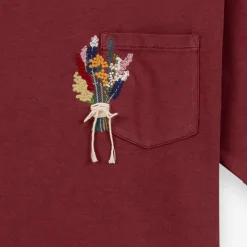 Homme CALEB T-shirts-- T-shirt Buttercup - Bordeaux