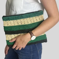 Femme CAMALYA Trousses De Toilette|Pochettes-- Pochette Neziha - & Noir