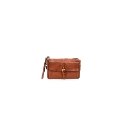 Femme CAMPOMAGGI Sacs À Main-- Pochette Bustina - Cognac