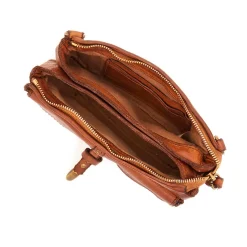 Femme CAMPOMAGGI Sacs À Main-- Pochette Bustina - Cognac
