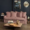 MERCI Canapés Convertibles Merci|Canapés Merci-Canapé convertible 3 places - Rose Argile -