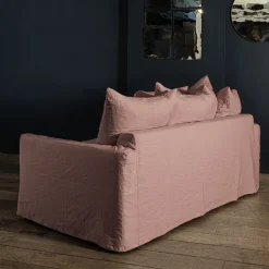 MERCI Canapés Convertibles Merci|Canapés Merci-Canapé convertible 3 places - Rose Argile -