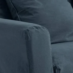 MERCI Canapés Convertibles Merci|Canapés Merci-Canapé convertible 3 places - Bleu Pétrole -