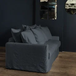 MERCI Canapés Convertibles Merci|Canapés Merci-Canapé convertible 3 places - Bleu de Nîmes -