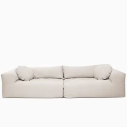 2959 BED AND PHILOSOPHY Canapés Bed & Philosophy-Canapé Slow Family 4 places - Lin Craie - Bed&Philosophy