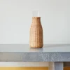 1020 MANSES DESIGN Maison De Campagne|Carafes-Carafe en verre et rotin