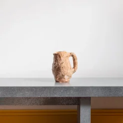 2026 TR CUITE Carafes-Carafe façonnée à la main - Marron & Rose