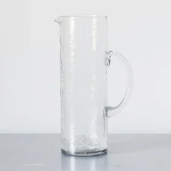 1927 DINNERWARE u0026 CO Carafes-Carafe martelée - Transparent