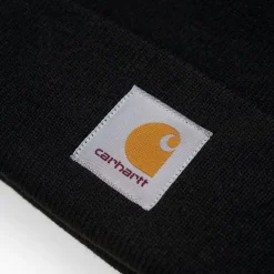 Homme Carhartt WIP Bonnets-- Bonnet Short Watch - Noir