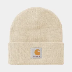 Homme Carhartt WIP Bonnets-- Bonnet Short Watch - Beige