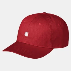 Femme Carhartt WIP Casquettes & Bobs|Casquettes & Bobs-- Casquette Madison - Rouge