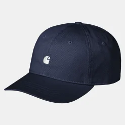 Femme Carhartt WIP Casquettes & Bobs|Casquettes & Bobs-- Casquette Madison - Bleu Air Force