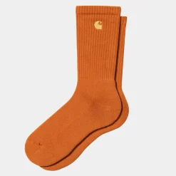 Femme Carhartt WIP Chaussettes|Chaussettes-- Chaussettes Chase - Tumeric
