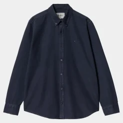 Homme Carhartt WIP Chemises-- Chemise Bolton - Bleu