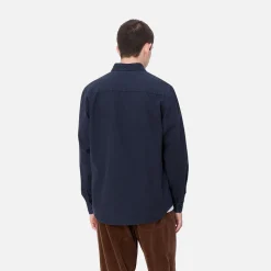 Homme Carhartt WIP Chemises-- Chemise Bolton - Bleu