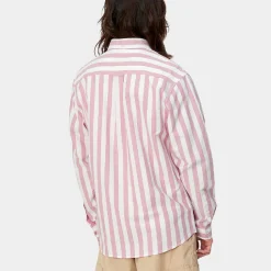 Homme Carhartt Wip Chemises-- Chemise Dillion - Rose
