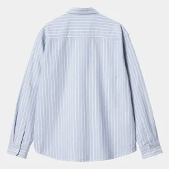 Homme Carhartt WIP Chemises-- Chemise Dowlen - Bleu