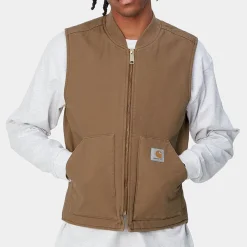 Homme Carhartt Wip Vestes-- Classic Vest - Marron