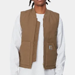Homme Carhartt Wip Vestes-- Classic Vest - Marron