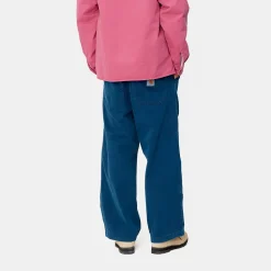 Homme Carhartt WIP Pantalons-- Garrison Pant - Bleu