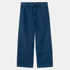 Homme Carhartt WIP Pantalons-- Garrison Pant - Bleu
