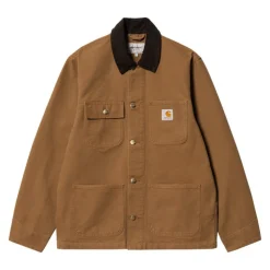 Homme CARHARTT Manteaux-WIP - Manteau Michigan - Tabac