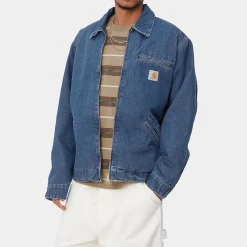 Homme Carhartt WIP Vestes-- OG Detroit Jacket - Bleu