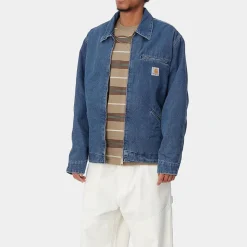 Homme Carhartt WIP Vestes-- OG Detroit Jacket - Bleu