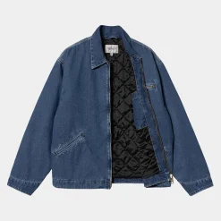 Homme Carhartt WIP Vestes-- OG Detroit Jacket - Bleu