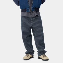 Homme Carhartt WIP Jeans-- Orlean Pant - Bleu