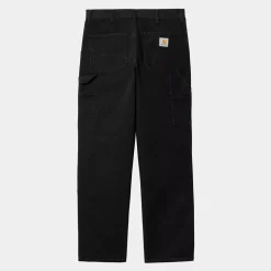 Homme Carhartt WIP L'esprit Merci|Pantalons-- Pantalon Double Knee - Noir