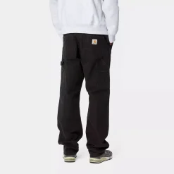 Homme Carhartt WIP L'esprit Merci|Pantalons-- Pantalon Double Knee - Noir
