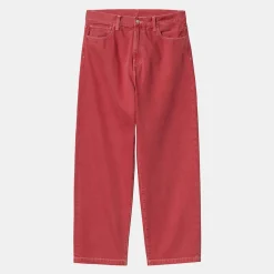 Homme Carhartt WIP Pantalons-- Pantalon Landon - Rouge