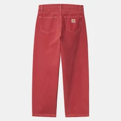 Homme Carhartt WIP Pantalons-- Pantalon Landon - Rouge
