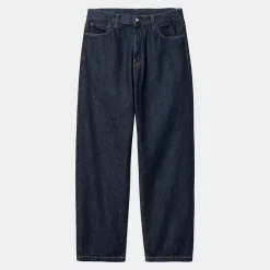 Homme Carhartt WIP Pantalons-- Pantalon Landon - Bleu Rinsed