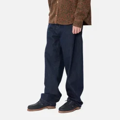 Homme Carhartt WIP Pantalons-- Pantalon Landon - Bleu Rinsed