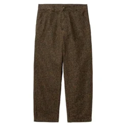 Homme Carhartt WIP Pantalons-- Pantalon OG Single Knee - Marron Leopard
