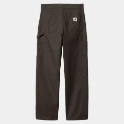 Femme Carhartt Wip Pantalons-- Pantalon Pierce Straight - Marron