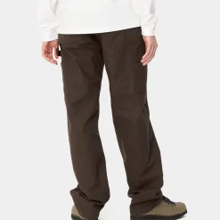 Femme Carhartt Wip Pantalons-- Pantalon Pierce Straight - Marron