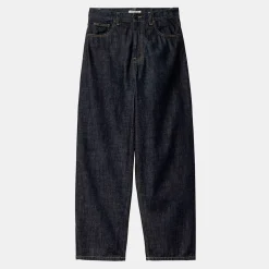 Femme Carhartt WIP Pantalons-- Pantalon W' Brandon - Bleu rinçé