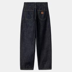 Femme Carhartt WIP Pantalons-- Pantalon W' Brandon - Bleu rinçé