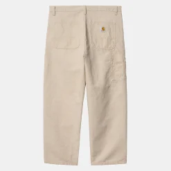 Homme Carhartt WIP Pantalons-- Pantalon Walter Double Knee - Naturel