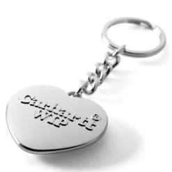 Femme CARHARTT Porte Clés|Porte-clés-WIP - Porte clé Heart - Silver