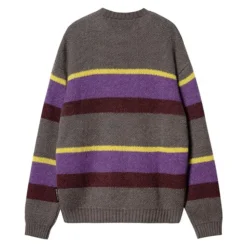 Homme Carhartt WIP Mailles-- Pull Merton - Violet