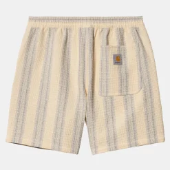 Homme Carhartt WIP Shorts-- Short Dodson - Naturel