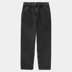 Homme Carhartt WIP Jeans-- Single Knee Pant - Noir