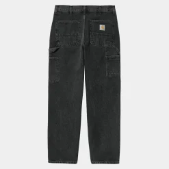 Homme Carhartt WIP Jeans-- Single Knee Pant - Noir