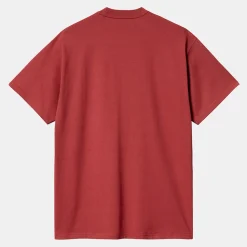 Homme Carhartt WIP T-shirts-- T-Shirt Amour - Rouge